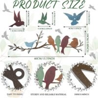 Bird Branch Wall Decoration Wall-mounted – Image 3