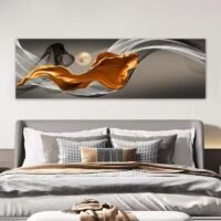 HD Single City Night Scene Canvas Painting – Image 3