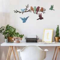 Bird Branch Wall Decoration Wall-mounted – Image 4